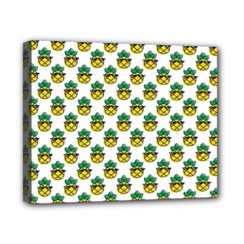 Holiday Pineapple Canvas 10  X 8  (stretched) by Sparkle