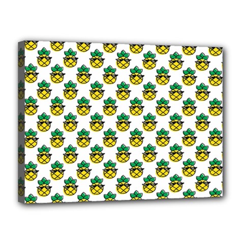 Holiday Pineapple Canvas 16  X 12  (stretched) by Sparkle