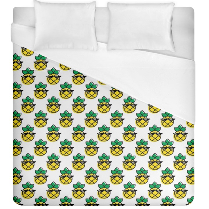 Holiday Pineapple Duvet Cover (King Size)