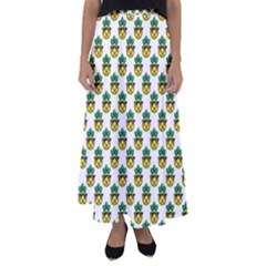 Holiday Pineapple Flared Maxi Skirt by Sparkle