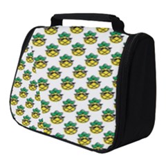 Holiday Pineapple Full Print Travel Pouch (small) by Sparkle