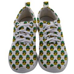 Holiday Pineapple Mens Athletic Shoes by Sparkle