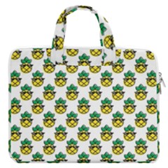 Holiday Pineapple Macbook Pro Double Pocket Laptop Bag by Sparkle