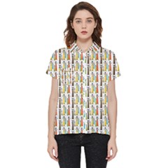 Beautiful Girls Short Sleeve Pocket Shirt by Sparkle