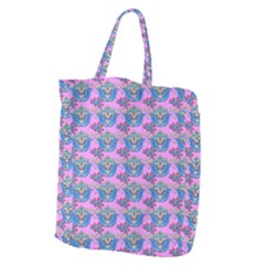 Floral Pattern Giant Grocery Tote by Sparkle