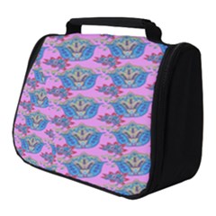 Floral Pattern Full Print Travel Pouch (small) by Sparkle