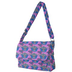 Floral Pattern Full Print Messenger Bag (s)