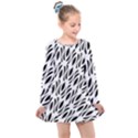 Vertical Kids  Long Sleeve Dress View1