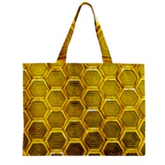 Hexagon Windows Zipper Mini Tote Bag by essentialimage