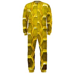 Hexagon Windows Onepiece Jumpsuit (men)  by essentialimage