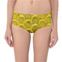 Hexagon Windows Mid-Waist Bikini Bottoms View1