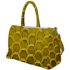 Hexagon Windows Duffel Travel Bag by essentialimage