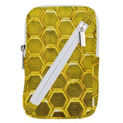 Hexagon Windows Belt Pouch Bag (large) by essentialimage