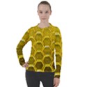 Hexagon Windows Women s Pique Long Sleeve Tee View1