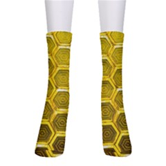 Hexagon Windows Men s Crew Socks by essentialimage