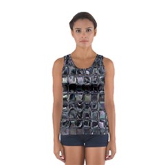 Funky Mosaic  Sport Tank Top  by MRNStudios