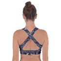 Funky Mosaic  Cross Back Sports Bra View2