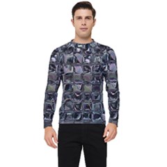 Funky Mosaic  Men s Long Sleeve Rash Guard by MRNStudios