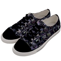 Funky Mosaic  Men s Low Top Canvas Sneakers by MRNStudios