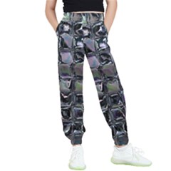 Funky Mosaic  Kids  Elastic Waist Pants by MRNStudios