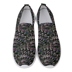 Stone Deco  Women s Slip On Sneakers by MRNStudios