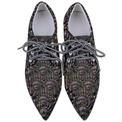 Stone Deco  Pointed Oxford Shoes by MRNStudios