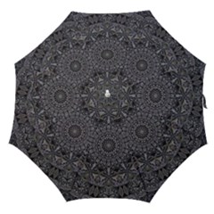 Mellow Mandala  Straight Umbrellas by MRNStudios