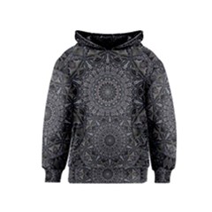 Mellow Mandala  Kids  Pullover Hoodie by MRNStudios