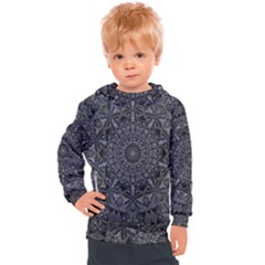 Mellow Mandala  Kids  Hooded Pullover by MRNStudios