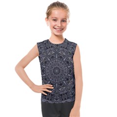 Mellow Mandala  Kids  Mesh Tank Top