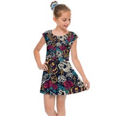 Be The King Kids  Cap Sleeve Dress by designsbymallika