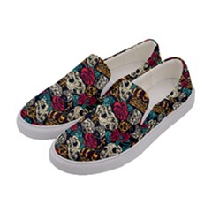 Be The King Women s Canvas Slip Ons by designsbymallika