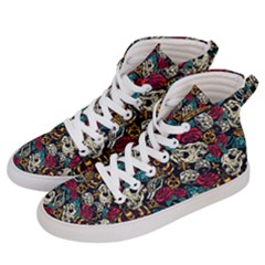 Be The King Men s Hi-top Skate Sneakers by designsbymallika