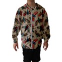 Dragonfly Pattern Kids  Hooded Windbreaker View1