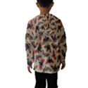 Dragonfly Pattern Kids  Hooded Windbreaker View2