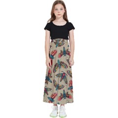 Dragonfly Pattern Kids  Skirt by designsbymallika