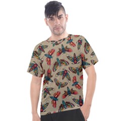 Dragonfly Pattern Men s Sport Top by designsbymallika