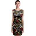 Hustle Hard Dragonfly Pattern Classic Sleeveless Midi Dress View1