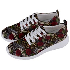 Hustle Hard Dragonfly Pattern Men s Lightweight Sports Shoes by designsbymallika