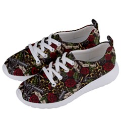 Hustle Hard Dragonfly Pattern Women s Lightweight Sports Shoes by designsbymallika