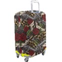 Hustle Hard Dragonfly Pattern Luggage Cover (Large) View2