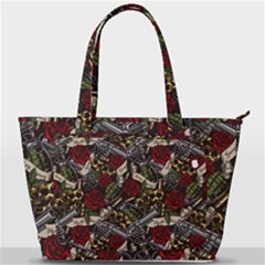 Hustle Hard Dragonfly Pattern Back Pocket Shoulder Bag  by designsbymallika