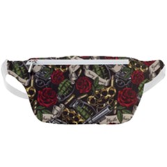 Hustle Hard Dragonfly Pattern Waist Bag 