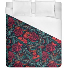 Strangled In Love Duvet Cover (california King Size) by designsbymallika