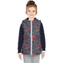 Strangled In Love Kids  Hooded Puffer Vest View1