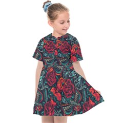 Strangled In Love Kids  Sailor Dress by designsbymallika