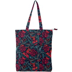 Strangled In Love Double Zip Up Tote Bag by designsbymallika