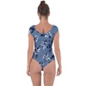 Abstract fashion style  Short Sleeve Leotard  View2