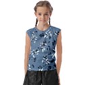 Abstract fashion style  Kids  Raglan Cap Sleeve Tee View1