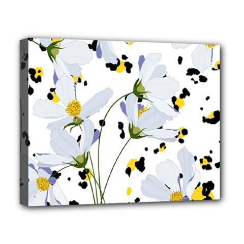 Tree Poppies  Deluxe Canvas 20  X 16  (stretched) by Sobalvarro